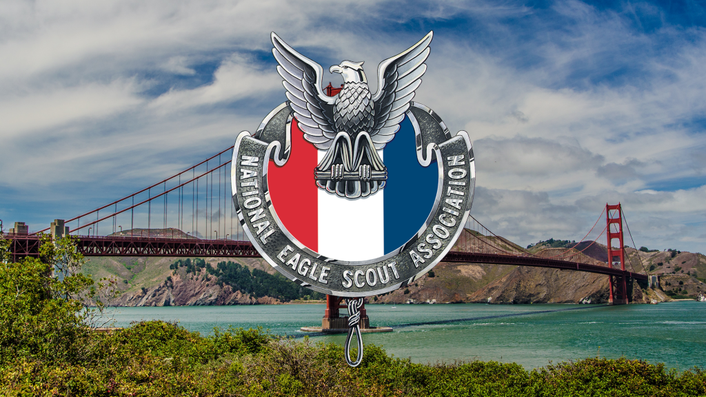 NESA logo over golden gate bridge